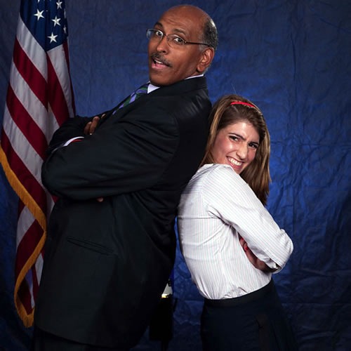 02 michael steele and intern