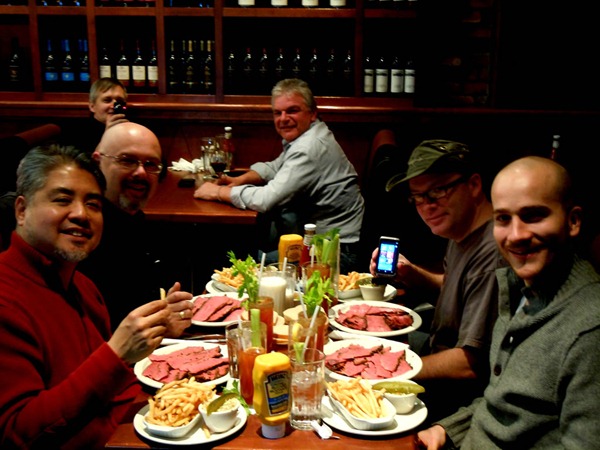 dinner at reubens 2