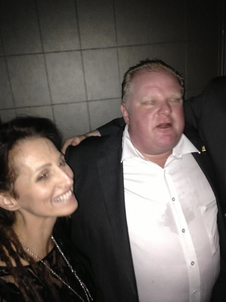 sarah thomson and rob ford